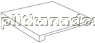 Atlas Concorde Brave Pearl Scalino Angolare SX Ступень 33x33 см
