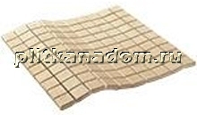 Casalgrande Padana Marte Giallo Reale Mosaico 2,5х2,5 Su Rete Levigato Мозаика 30х30 см