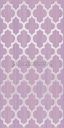 Ceramica Classic Бухара Декор лиловый 25х50 см