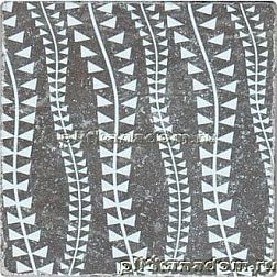 Травертин Marble Black Motif 4 Декор мрамор 10х10