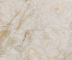 Fap Ceramiche Roma Gold Calacatta Rose Oro Inserto Mix 2 Бежевое Полированное Панно 100х120 см