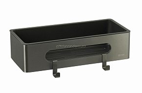 Lemark Shelf line 9776045 Полка для душа прямая с крючками