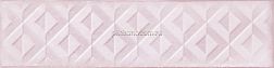 Cifre Drop Relieve Pink Brillo Настенная плитка 7,5х30 см