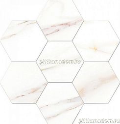 Vallelunga Cava Mosaico Esagona Satin Finish Мозаика 28х30 см