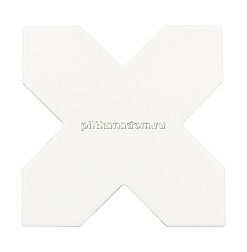 Equipe Porto Cross White Белый Матовый Керамогранит 12х12 см