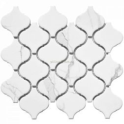 Starmosaic Homework Lattern Carrara Matt Мозаика 24,6х28