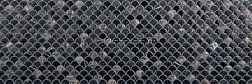 Emigres Lucia Mos Negro Черная Глянцевая Мозаика 30x90 см