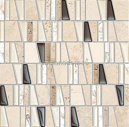 Tubadzin Mozaiki Drops stone beige Мозаика 30х30 см