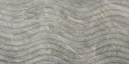 Impronta Italgraniti Marble Experience MB03BAOP Orobico Grey Onda Декор 60x120 см