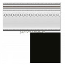 Heralgi Garden Zocalo Classic Negro Плинтус 15х30 см