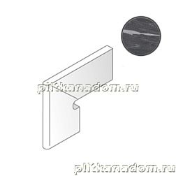 Cerdomus Luxe Battiscala Sn Black Nat. 60120 74982  Бордюр 60x120 см
