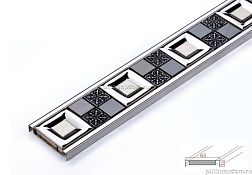 Juliano Декоративные вставки JM6520 Melody 6,5х244 см