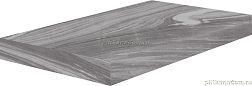 Cerdomus Luxe Angolo Sn Gradino C.Retta Grey Grip 77126 Ступень 33x120 см