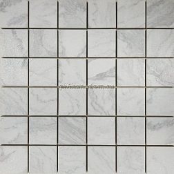 Azteca Ceramica Domino MSCDSWH Soft White Бепая Лаппатированная Мозаика 30х30 (4,8х4,8) см
