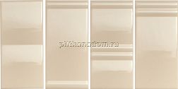 41zero42 Mou Butter Glossy Mix Бежевая Глянцевая Настенная плитка 6,2x12,5 см
