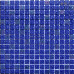 NS-mosaic Econom series MIX28 Мозаика стеклянная синяя (сетка) 32,7х32,7 (2х2) см