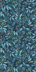 Dado Ceramica Wallpapers D303960 Blue Forest Rett Микс Матовый Ректифицированный Керамогранит 60х120 см