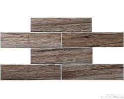 Bonaparte Керамическая мозаика Marmi Dark Коричневая Матовая Мозаика 25,2х48,6 (6х24)
