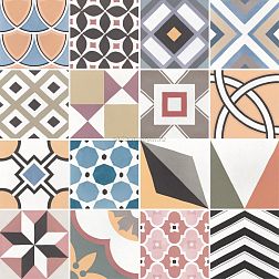 Equipe Caprice Deco 22104 Patchwork Colours Керамогранит 20x20 см