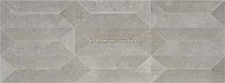 Keratile Talo Grey Shapes BR Rect Серая Полированная Ректифицированная Настенная плитка 33,3x90 см