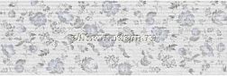 Myr Ceramica Niza Flores Azul Настенная плитка 20х60 см