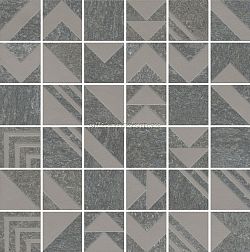 Kerama Marazzi Про Нордик SBM014-DD204020 Декор серый темный мозаичный 30х30 см