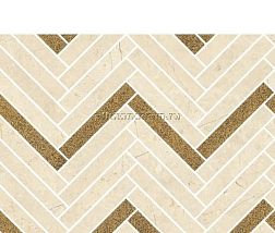 Paradyz Sunrise Beige Cut Mosaic Shiny Бежевая Глянцевая Мозаика 28,1x30,1 см