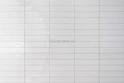 RHS Ceramiche (Rondine group) Mojave J91283 White Brick Белый Глянцевый Керамогранит 6x25 см