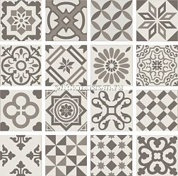 Ribesalbes Antigua Gris Pav Декор 20х20 см