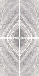Cerdomus Supreme Book Match Silver Levigato 77538 Серый Полированный Декор 60x120 см