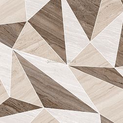 Ceracasa Solei R Deco Pulido Crema Керамогранит 49,1x49,1 см