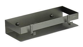Lemark Shelf line 9776051 Полка для душа прямая с крючками