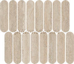 Vives Paris Mosaico Defense Natural R10 Бежевая Матовая Мозаика 27x31 см