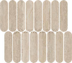 Vives Paris Mosaico Defense Natural Бежевая Матовая Мозаика 27x31 см