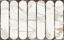 Gracia Ceramica Капелла Низ 03 Рельеф Настенная плитка 25х40