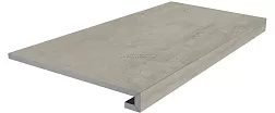 Kerama Marazzi Сан-Марко Серая SG851090R-GCF Матовая Ступень клееная 33x80 см