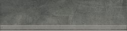 Grasaro Beton G-1103 MR st01 Антрацит Ступень 29,4x120 см