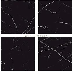 Colortile Nero Marquina High Glossy Dark Black Керамогранит 60х60 см