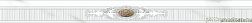 Eurotile Madison 882 Белый Глянцевый Бордюр 8х29,5 см