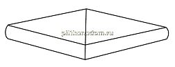 Exagres Stone Cream Cartabon Fiorentino Ступень угловая 33х33