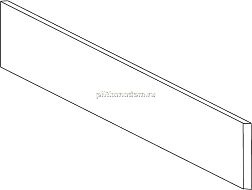 Kutahya Regnum Dry Fix Подступенок 15x120 см