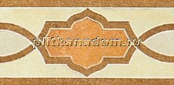 Casalgrande Padana Marte Palissandro Fascia Rinascimento B Levigato Бордюр 20х40 см