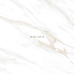 Ceradim Calacatta Clarity Gold Белый Полированный Керамогранит 60х60 см
