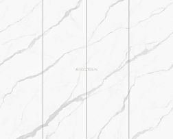 Zodiac Ceramica Statuario Altissimo Белый Глянцевый Керамогранит 80x260 см