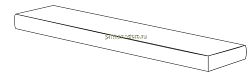 Gardenia Orchidea Just Life Gradone Ang. DX Beige Biondo Ступень угловая правая 4x32x100 см