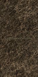 Ariostea Ultra Marmi Dark Emperador Lucidato Shiny Керамогранит 75х150 см