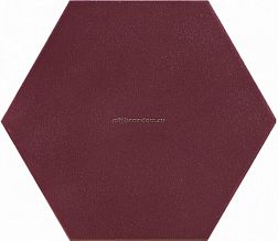 Pamesa Ceramica MayFair Grana Hex Бордовый Матовый Керамогранит 19,8х22,8 см