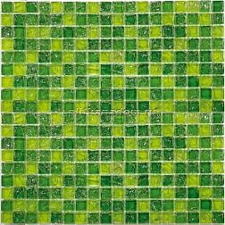 Bonaparte Мозаика стеклянная Strike Green 8 мм 30х30