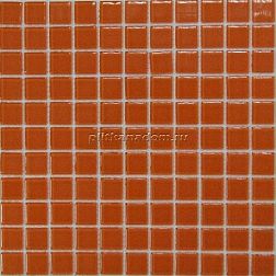 Bonaparte Мозаика стеклянная Orange glass 4 мм 30х30