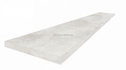 Coliseum Gres Astro Уайт Ступень угловая левая 33x120 см